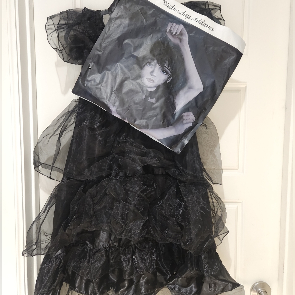 Girls' Wednesday Adams Costume